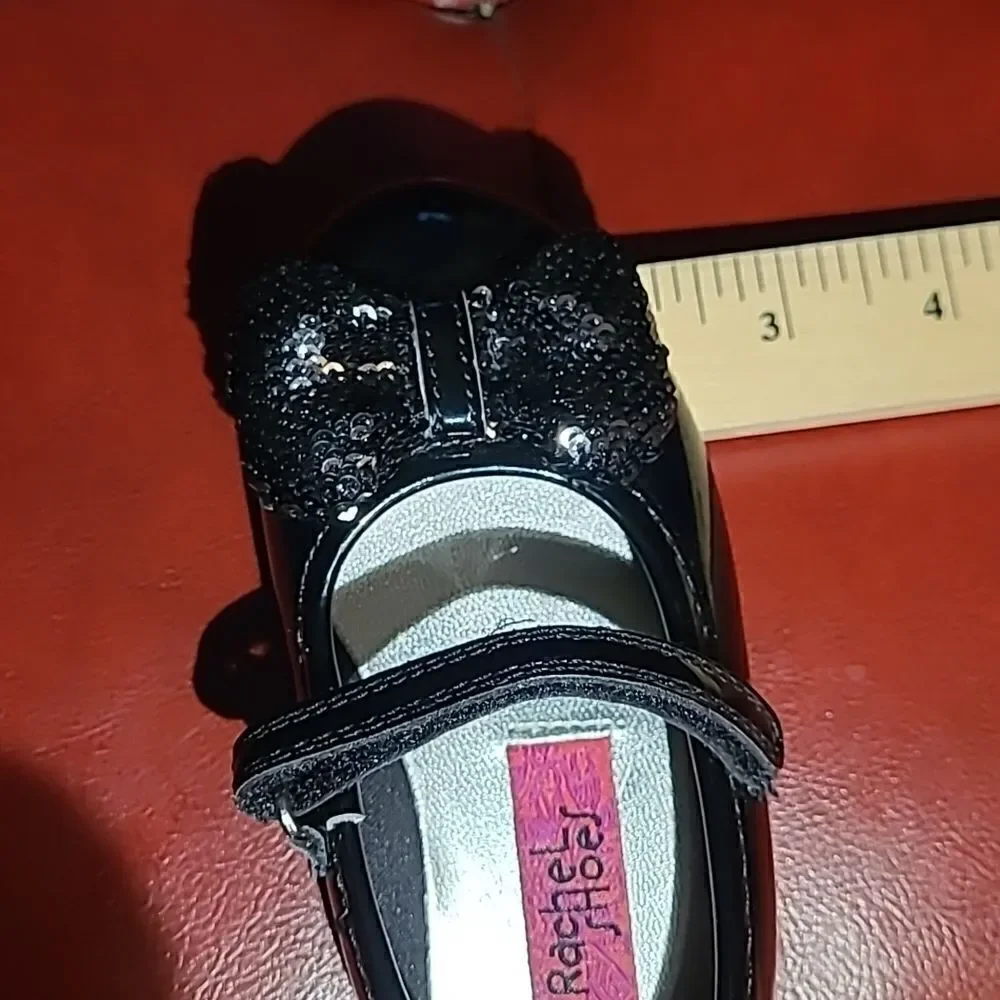 Rachel Shoes sz 6M black patent leather